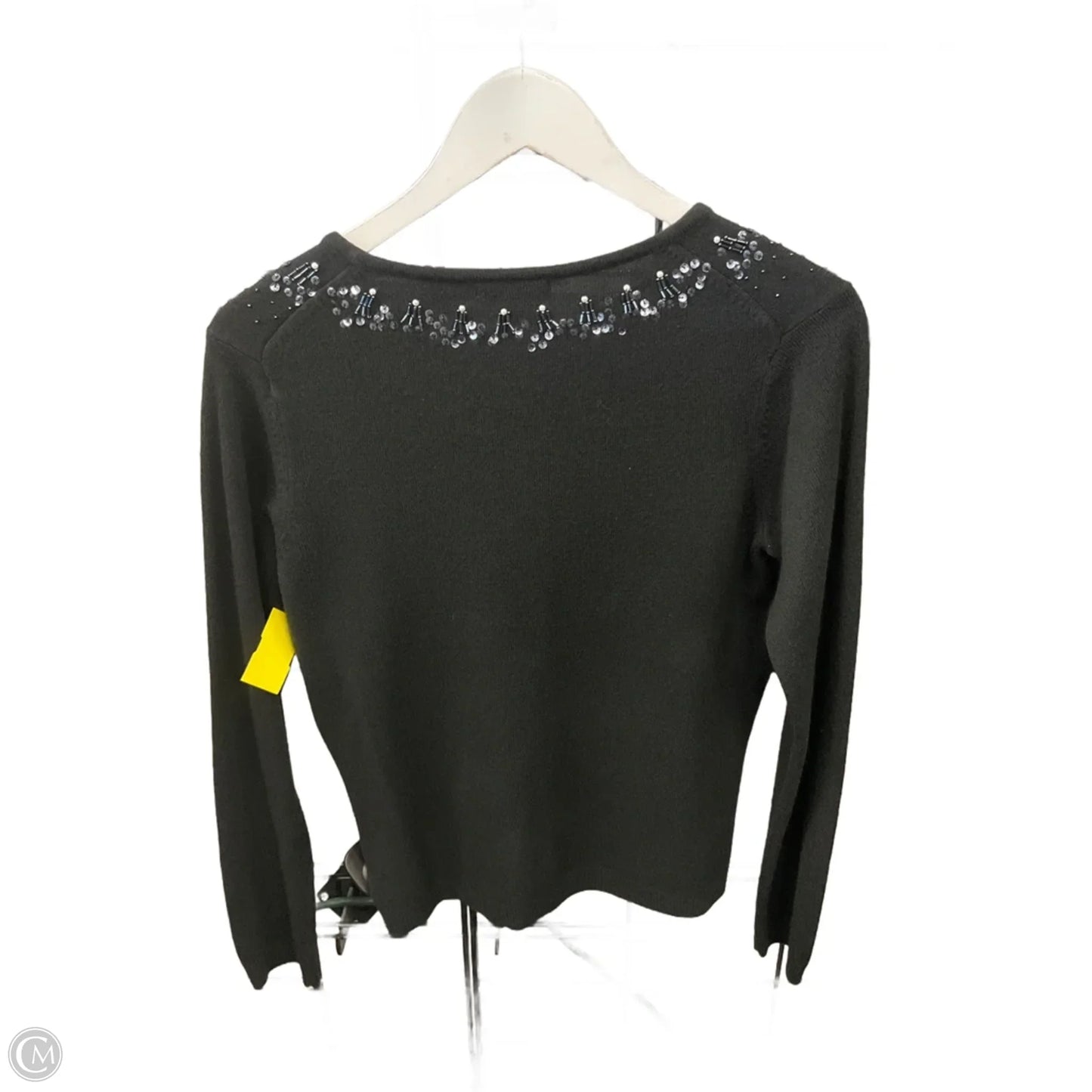 Sweater Cardigan By Worthington In Black, Size: M