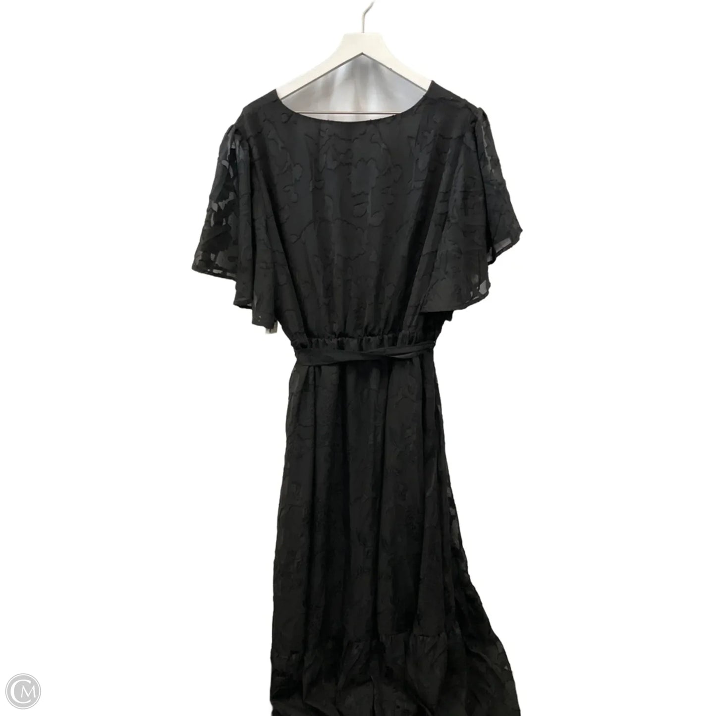 Dress Casual Midi By Clothes Mentor In Black, Size: 3x