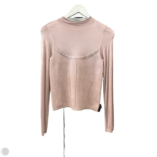 Top Long Sleeve By Maeve In Mauve, Size: Xs