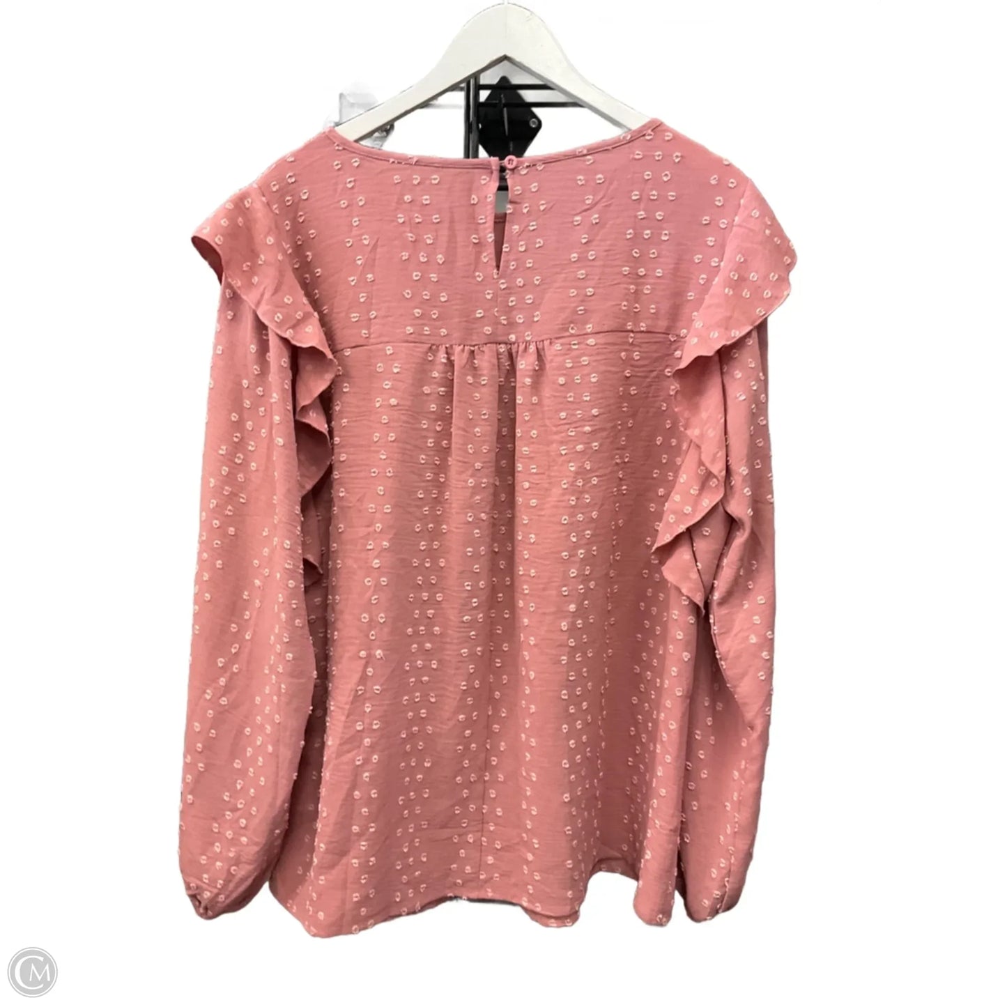 Top Long Sleeve By Btfbm In Pink, Size: Xl