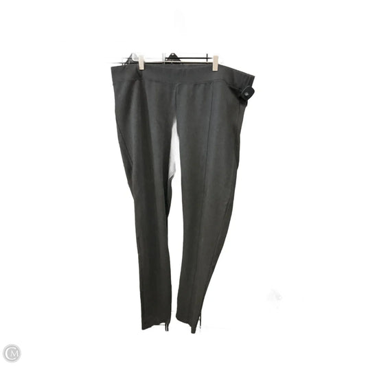 Pants Leggings By Old Navy In Grey, Size: Xxl