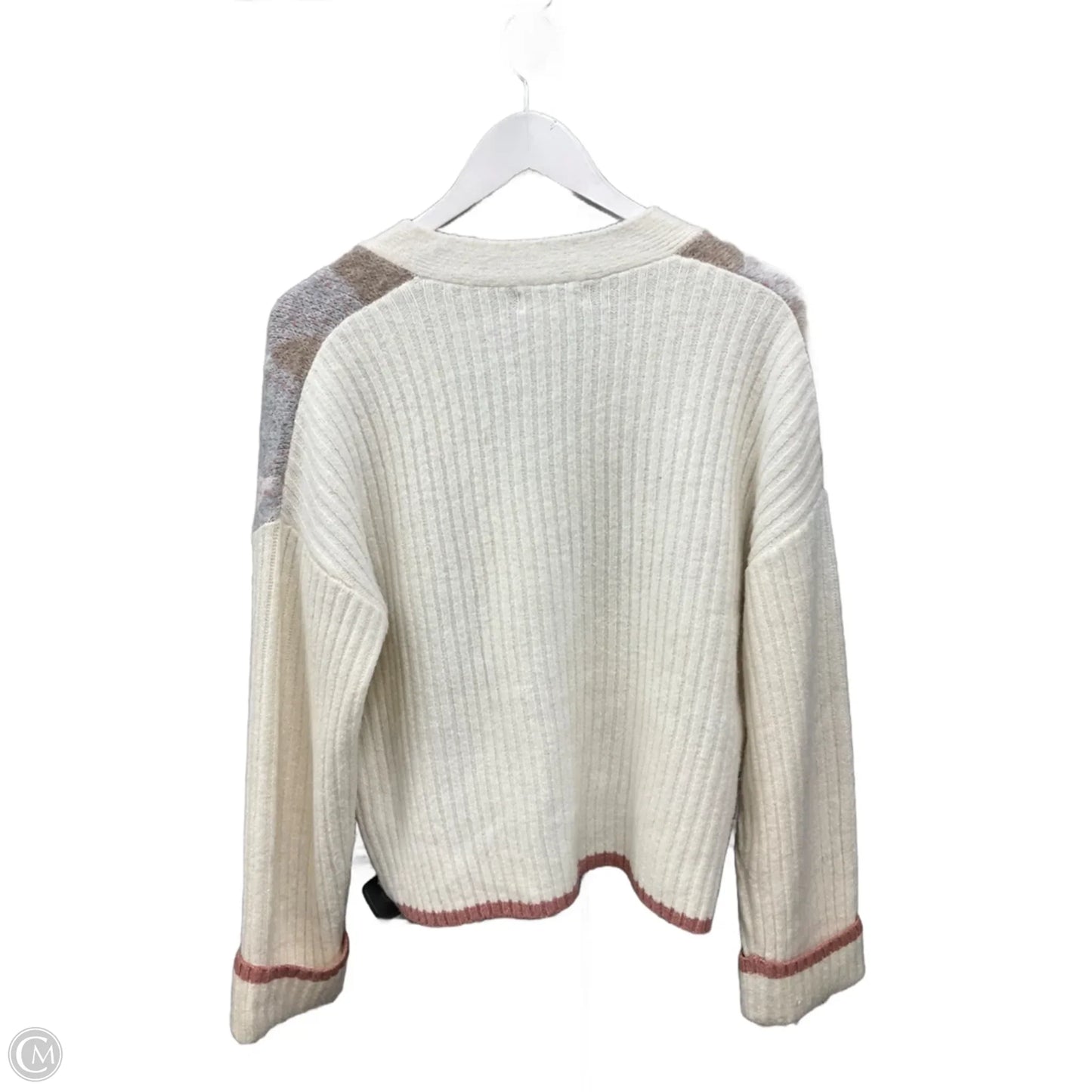 Sweater Cardigan By Rachel Zoe In Cream, Size: S