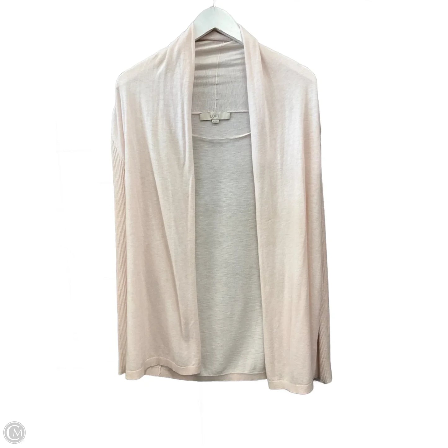 Cardigan By Loft In Pink, Size: Xs
