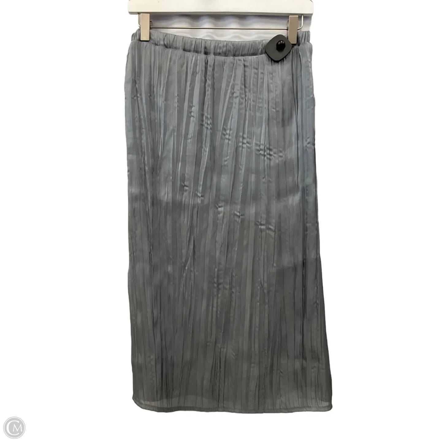 Skirt Set 2pc By Calvin Klein In Grey, Size: M