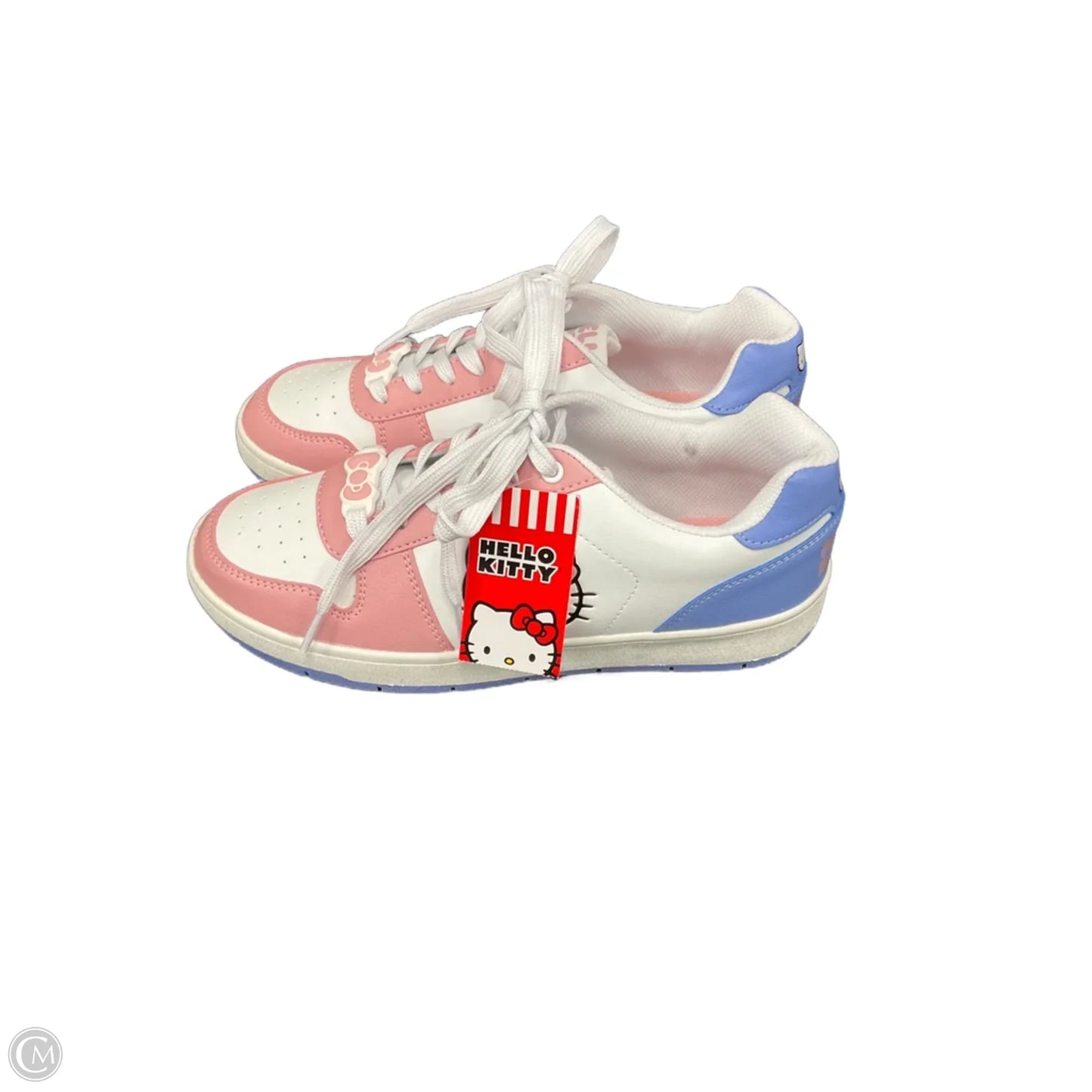 Shoes Sneakers By Clothes Mentor In Pink & White, Size: 11