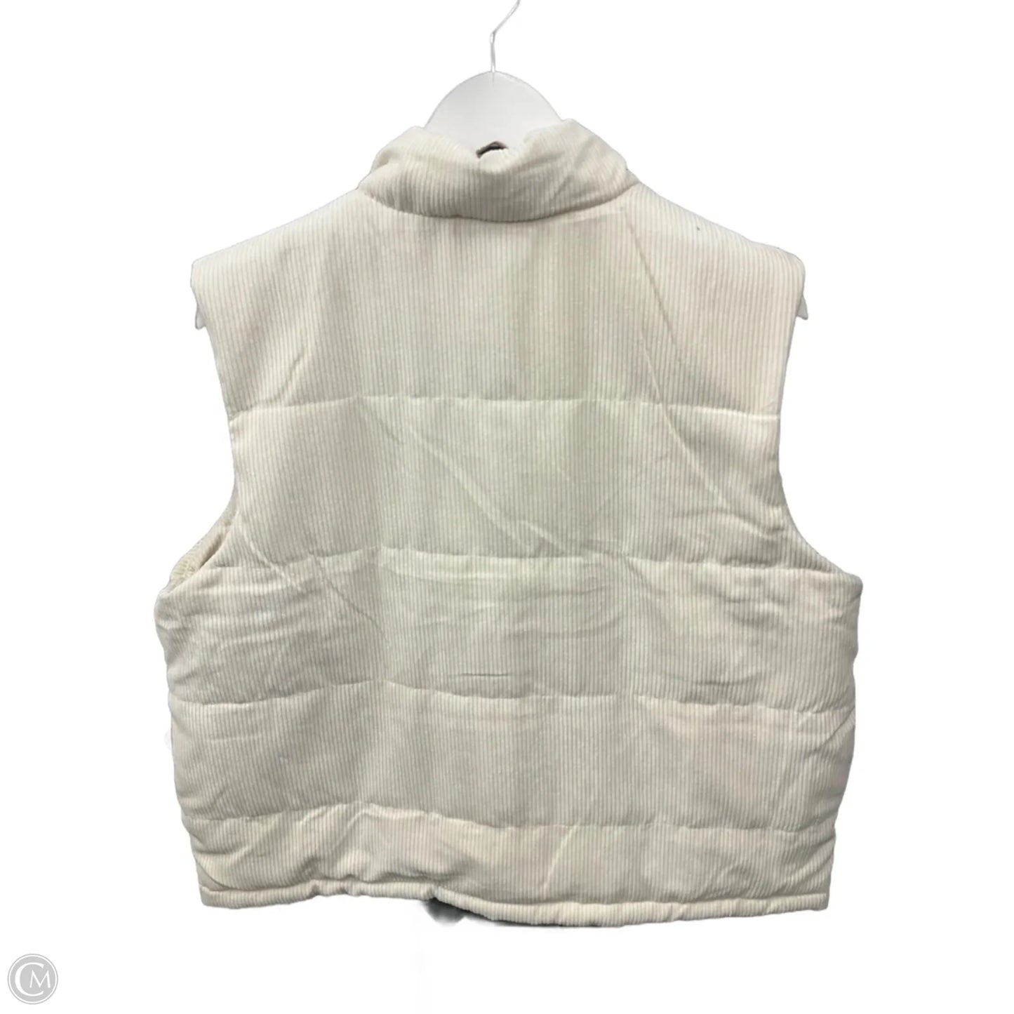 Vest Puffer & Quilted By Maurices In Cream, Size: Xxl