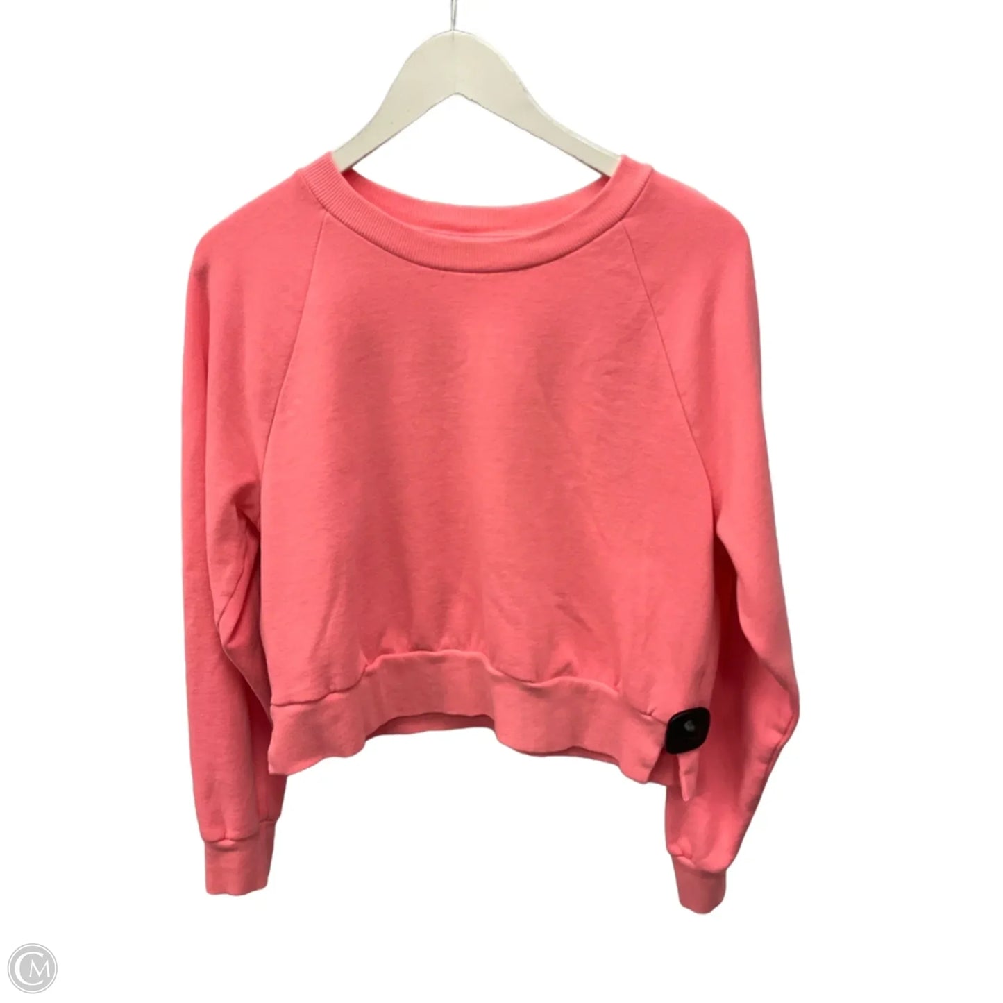 Top Long Sleeve Basic By Colsie In Pink, Size: M