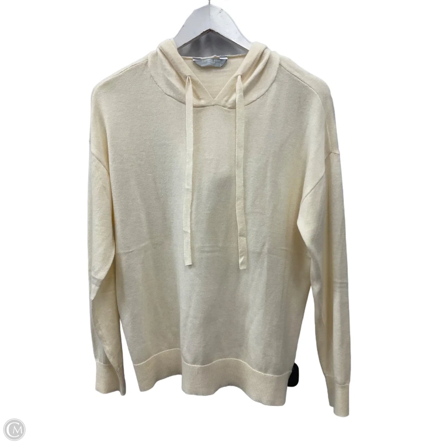 Sweater By Clothes Mentor In Cream, Size: S