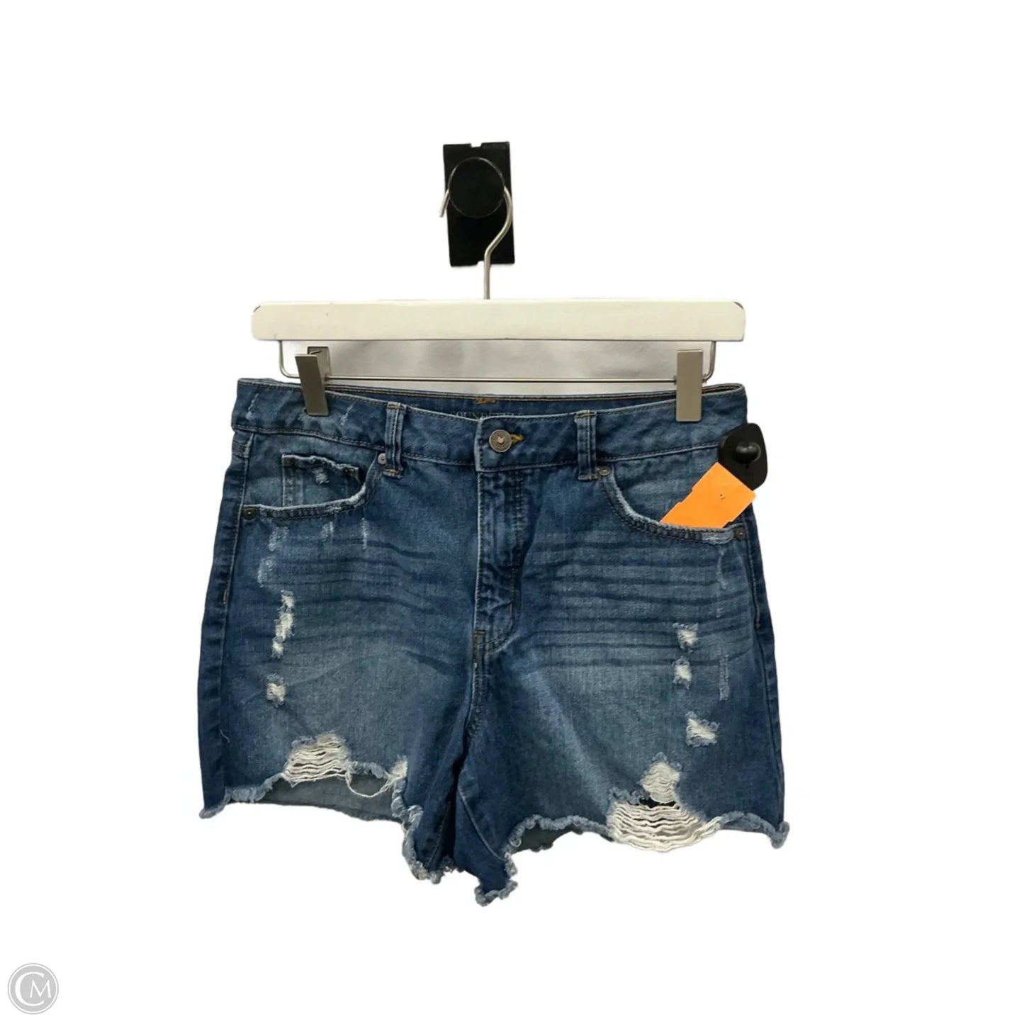 Shorts By Clothes Mentor In Blue Denim, Size: 8