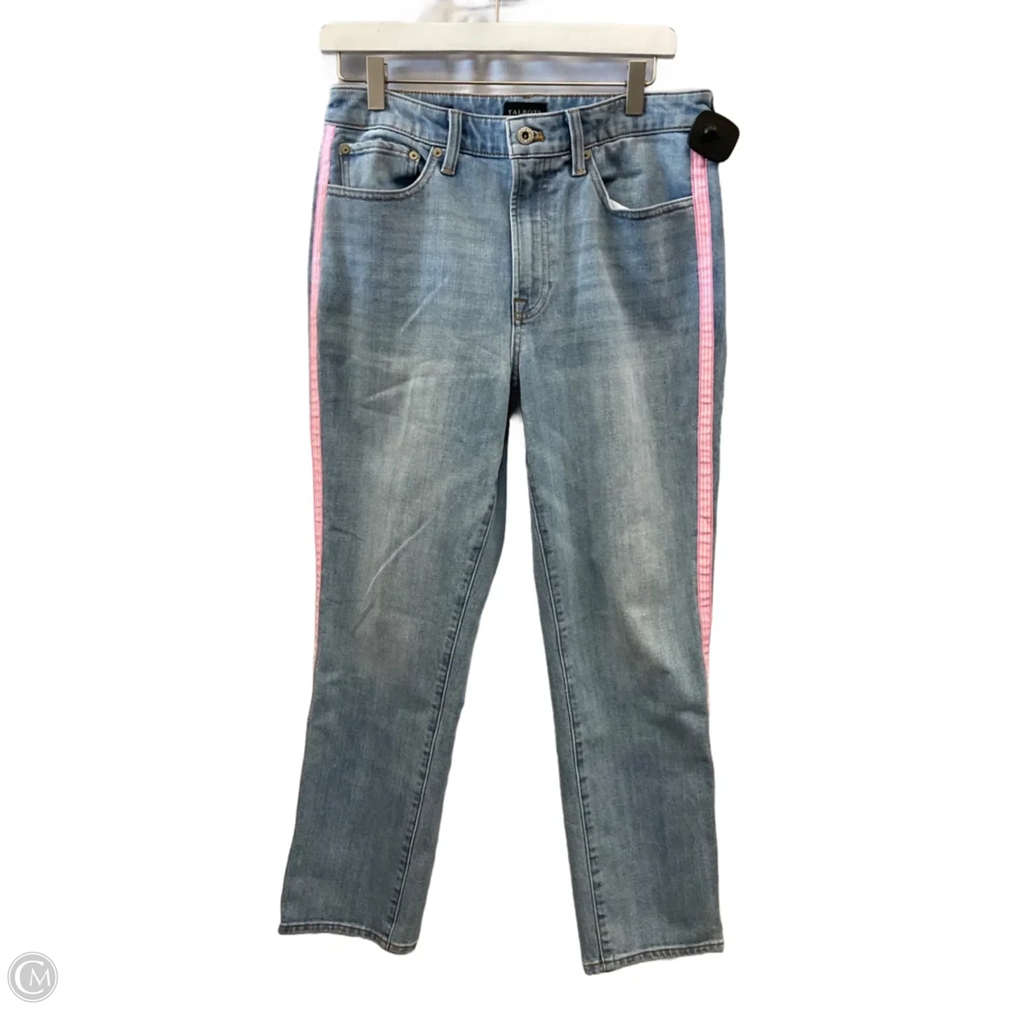 Jeans Cropped By Talbots In Blue Denim, Size: 6