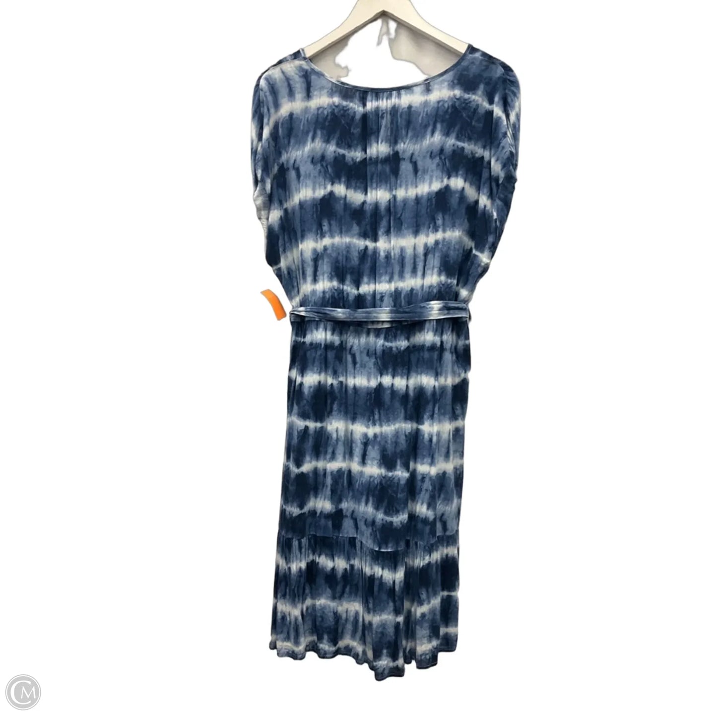 Dress Casual Midi By Gap In Tie Dye Print, Size: L
