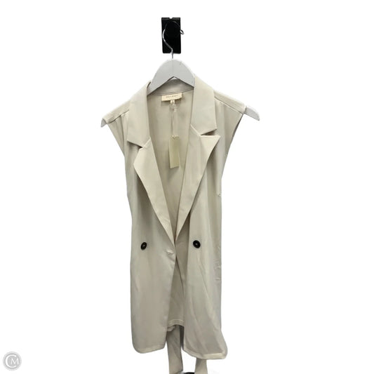 Vest Other By Melloday In Cream, Size: L