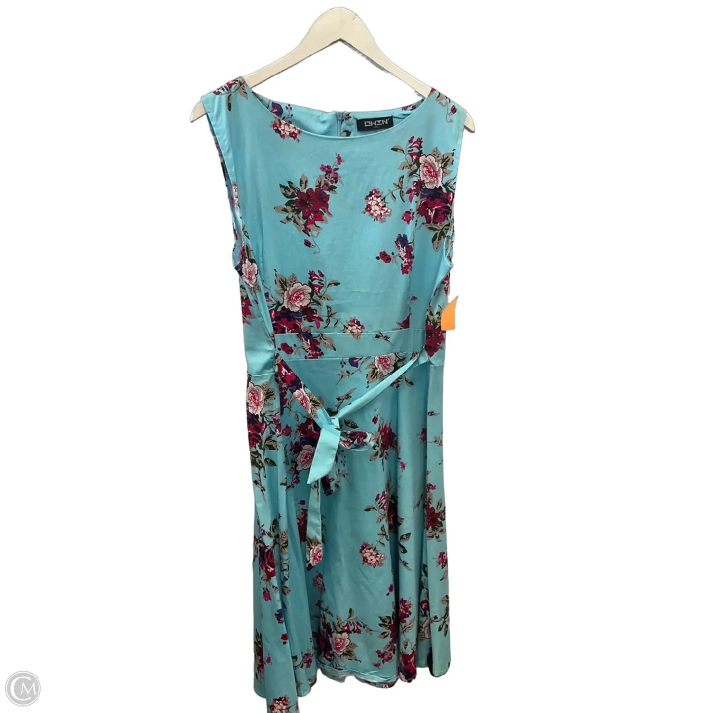 Dress Casual Short By Clothes Mentor In Blue, Size: 2x