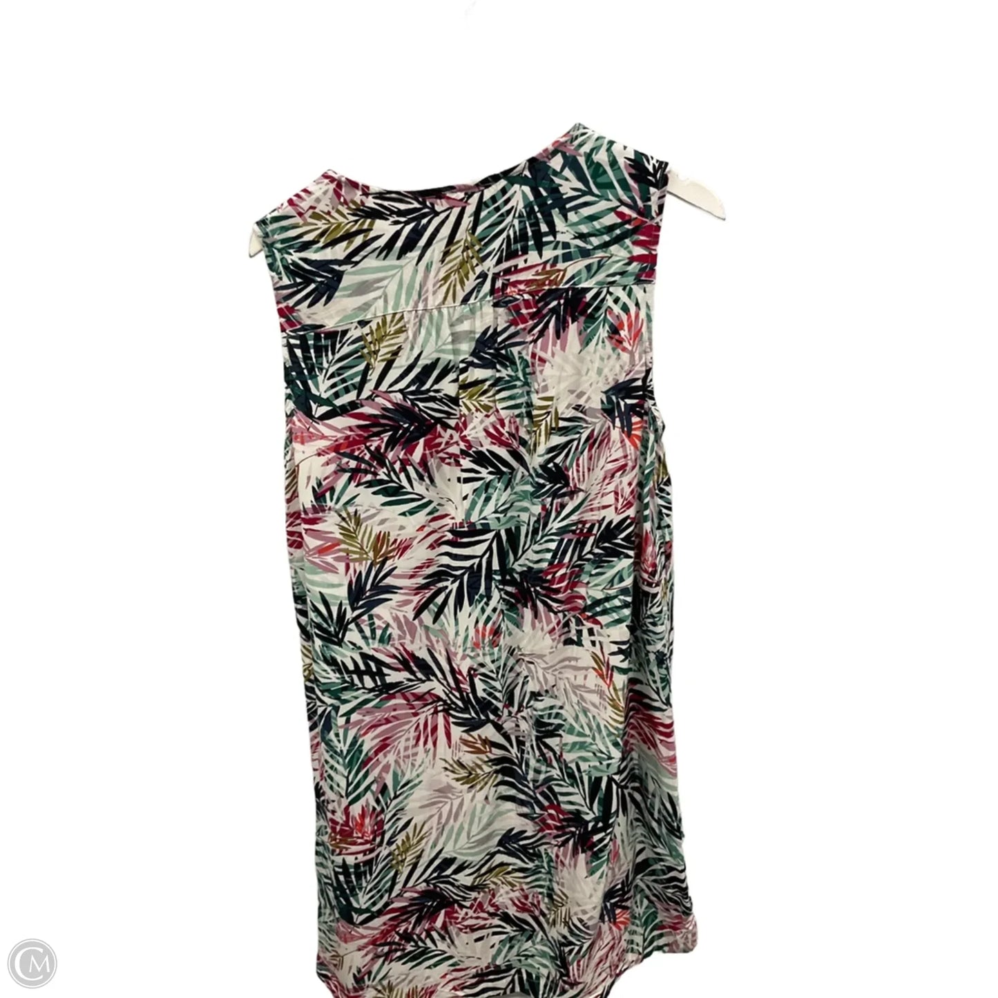 Swimwear Cover-up By Beachlunchlounge In Tropical Print, Size: 1x