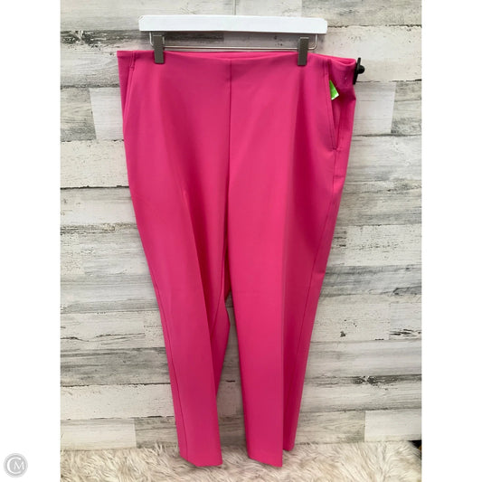 Pants Cropped By Rachel Zoe In Pink, Size: 14