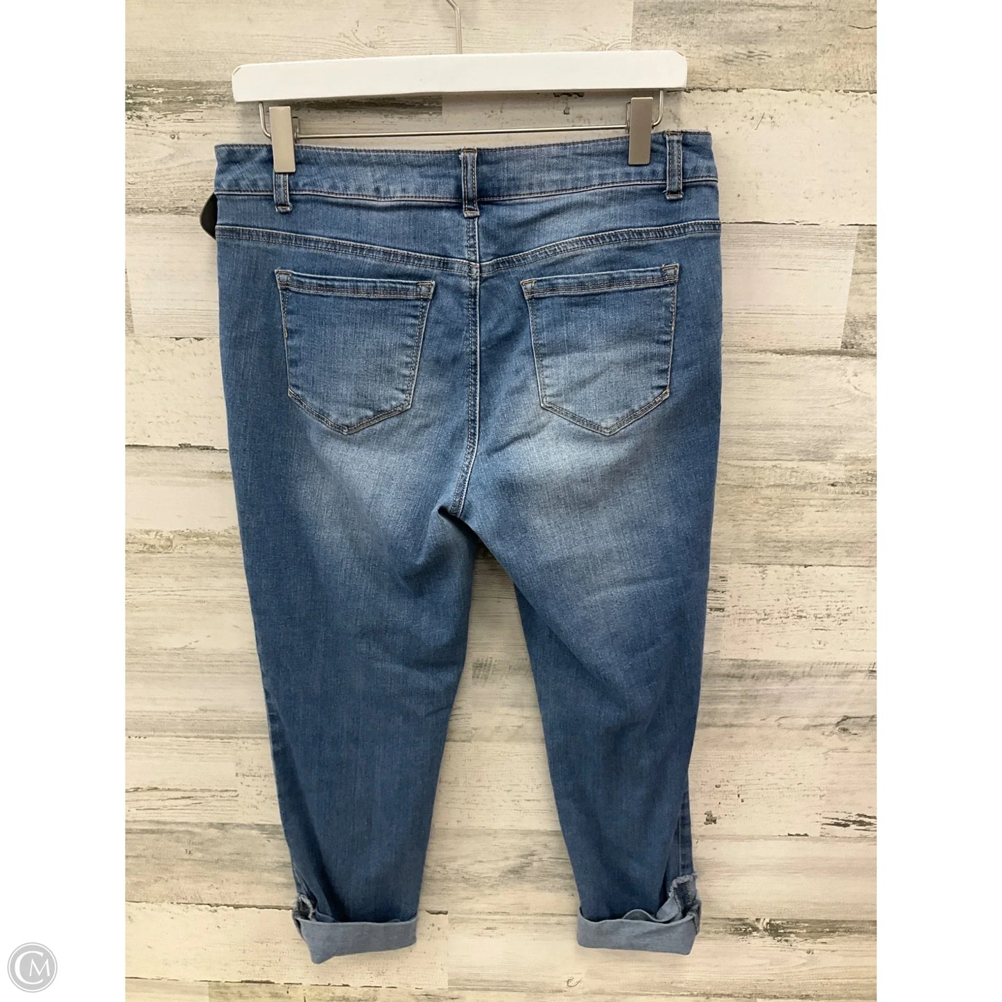Capris By 1822 Denim In Blue Denim, Size: 10