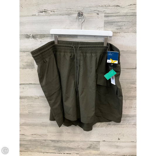 Athletic Shorts By Old Navy In Green, Size: 3x