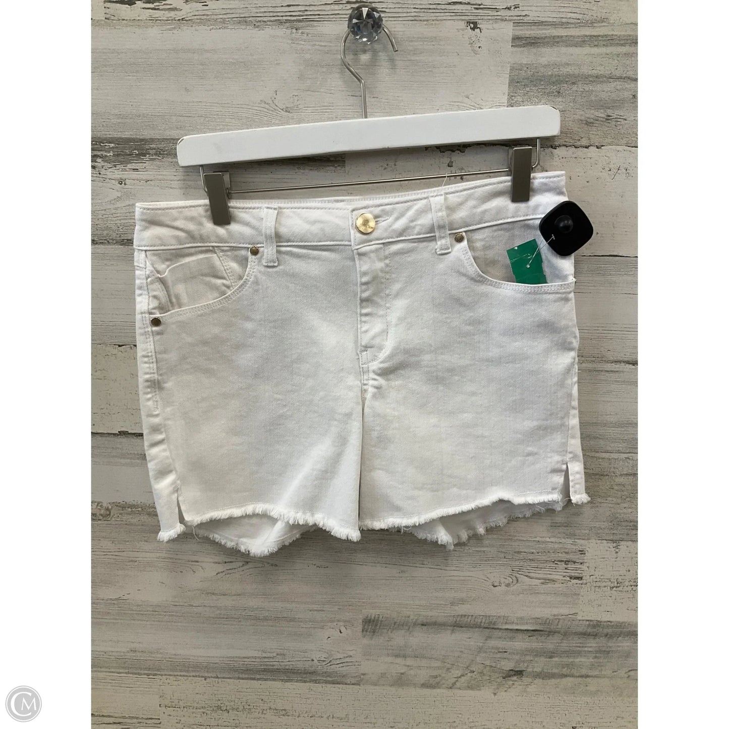 Shorts By 1822 Denim In White Denim, Size: 10