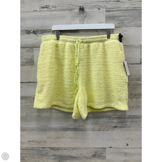 Shorts By Clothes Mentor In Yellow, Size: 16