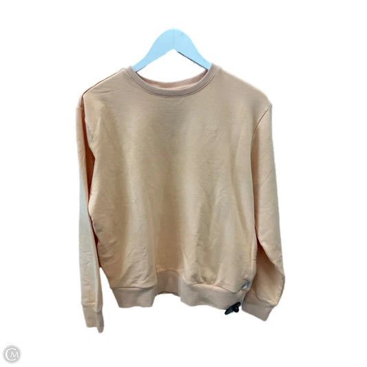 Top Long Sleeve By Fila In Peach, Size: M