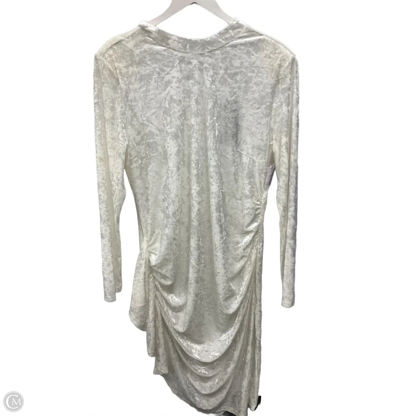 Dress Casual Midi By Fashion Nova In White, Size: 3x