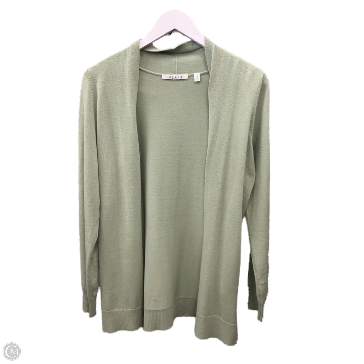Cardigan By Cyrus Knits In Green, Size: S
