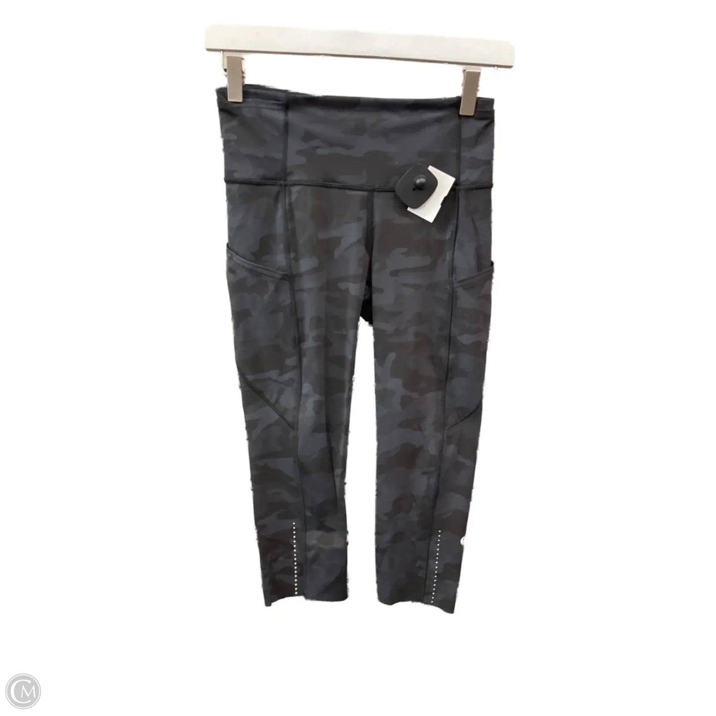 Athletic Capris By Lululemon In Camouflage Print, Size: 6