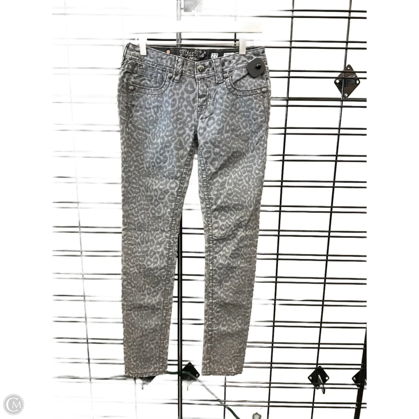Jeans Skinny By Miss Me In Animal Print, Size: 4