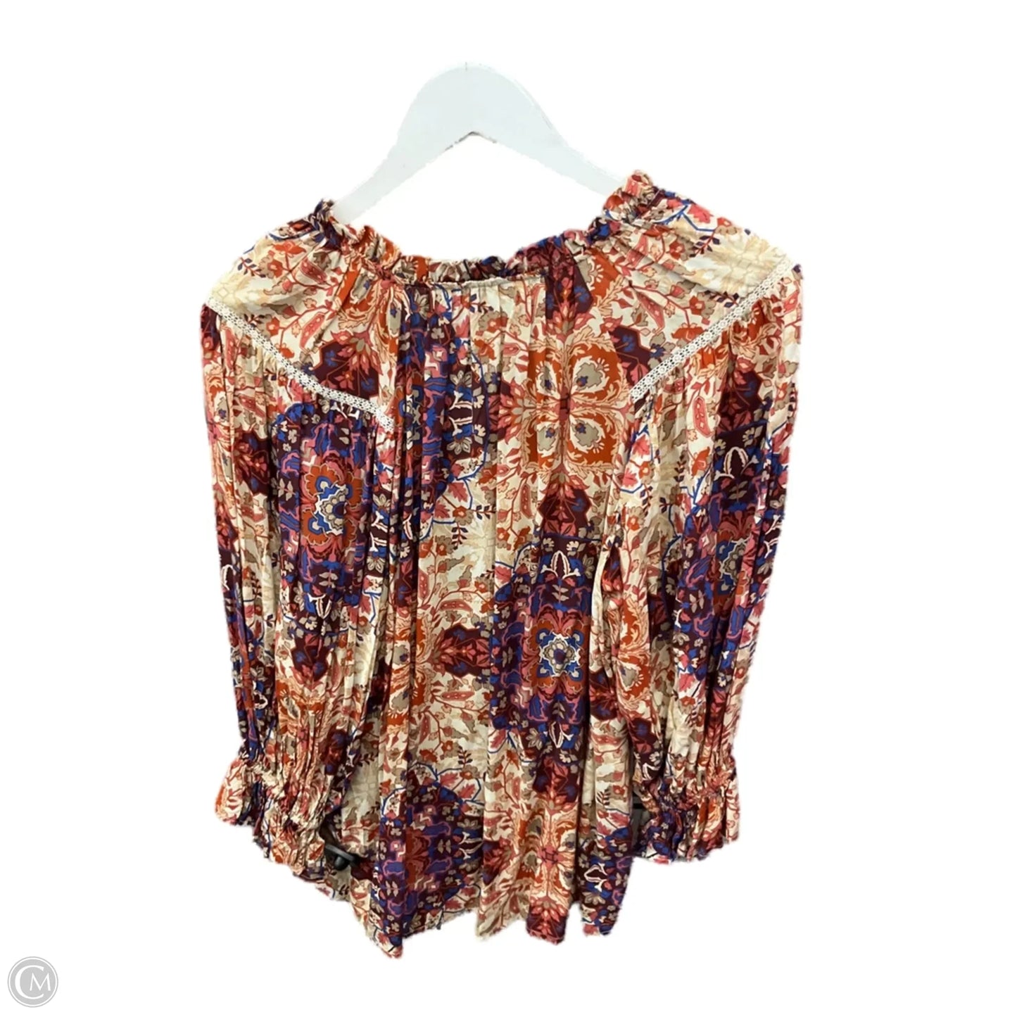 Top 3/4 Sleeve By Cato In Multi-colored, Size: M