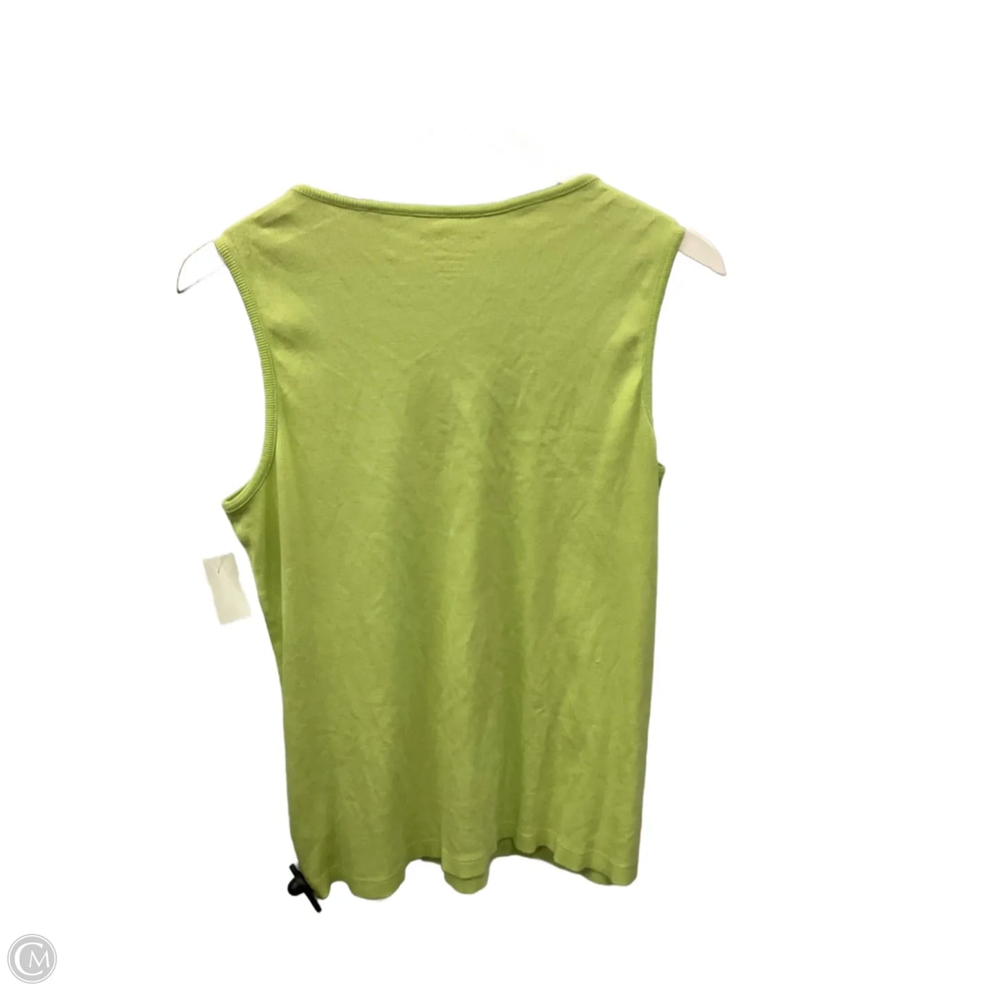 Tank Top By Chicos In Green, Size: L