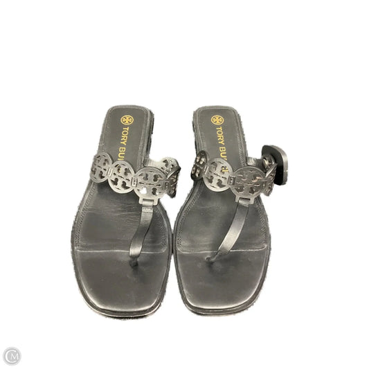 Sandals Designer By Tory Burch In Black, Size: 10