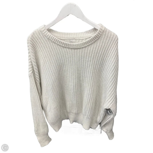 Sweater By A New Day In Cream, Size: Xl