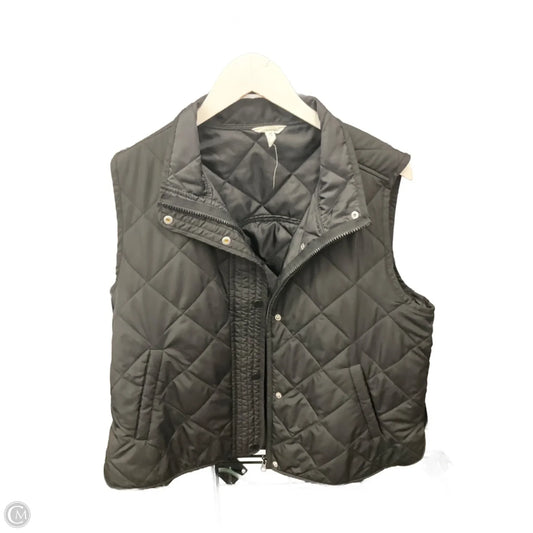 Vest Puffer & Quilted By Maurices In Black, Size: L