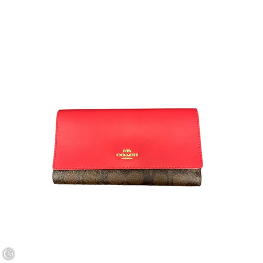 Wallet Designer By Coach, Size: Medium