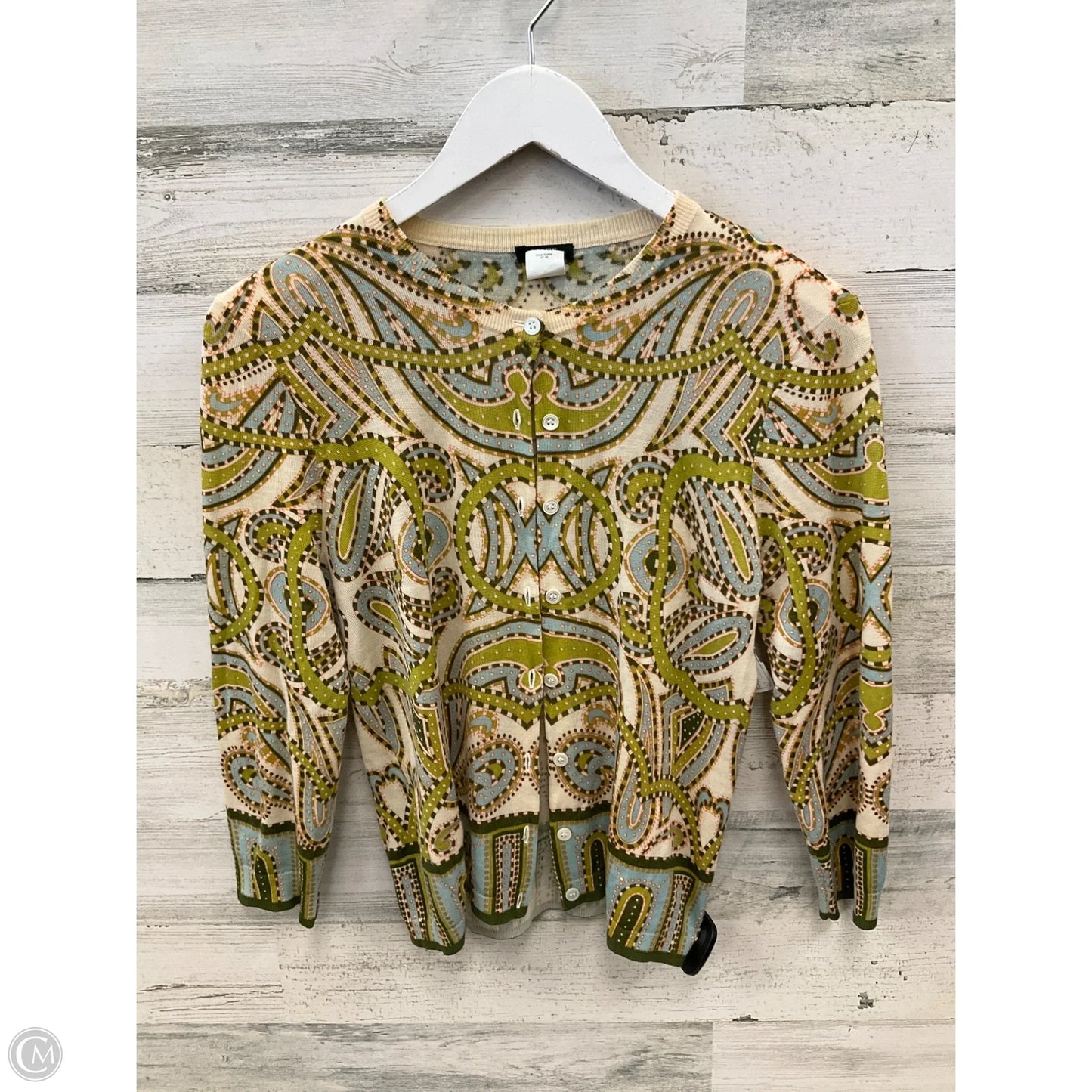 Cardigan By J. Crew In Green, Size: M