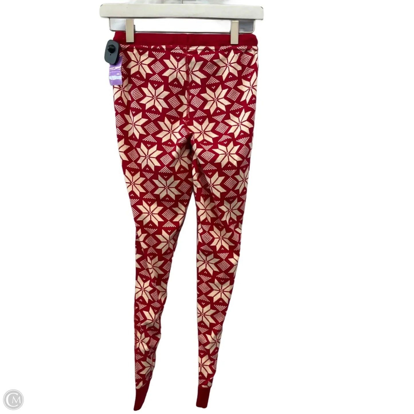 Pajamas 2pc By Clothes Mentor In Red & White, Size: Xs