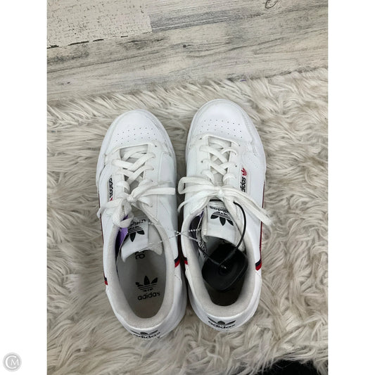 Shoes Athletic By Adidas In White, Size: 7