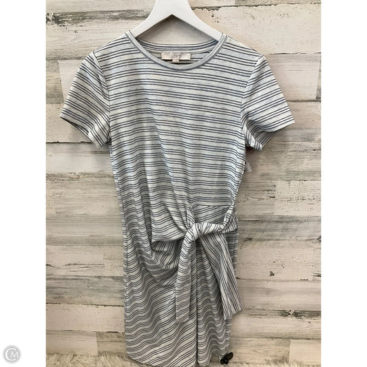Dress Casual Short By Loft In Cream, Size: S