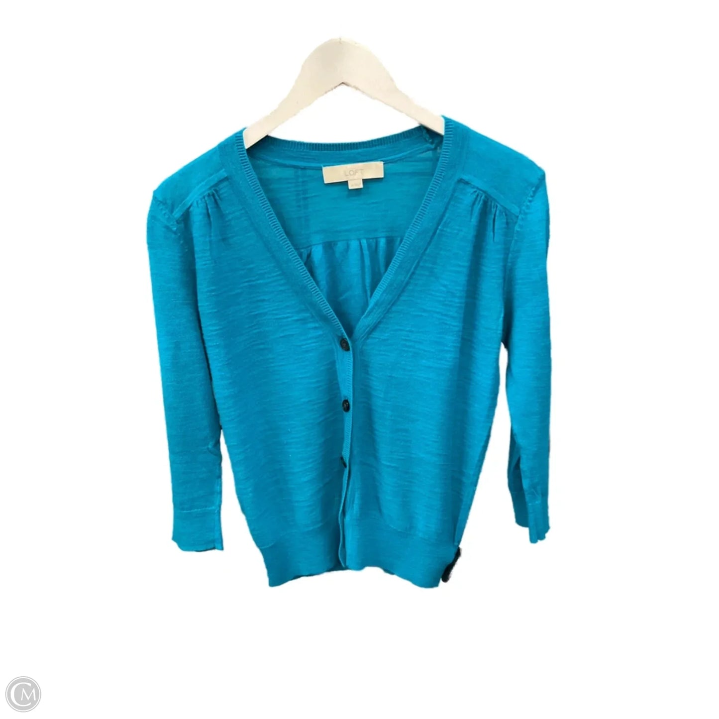 Cardigan By Loft In Blue, Size: Xs