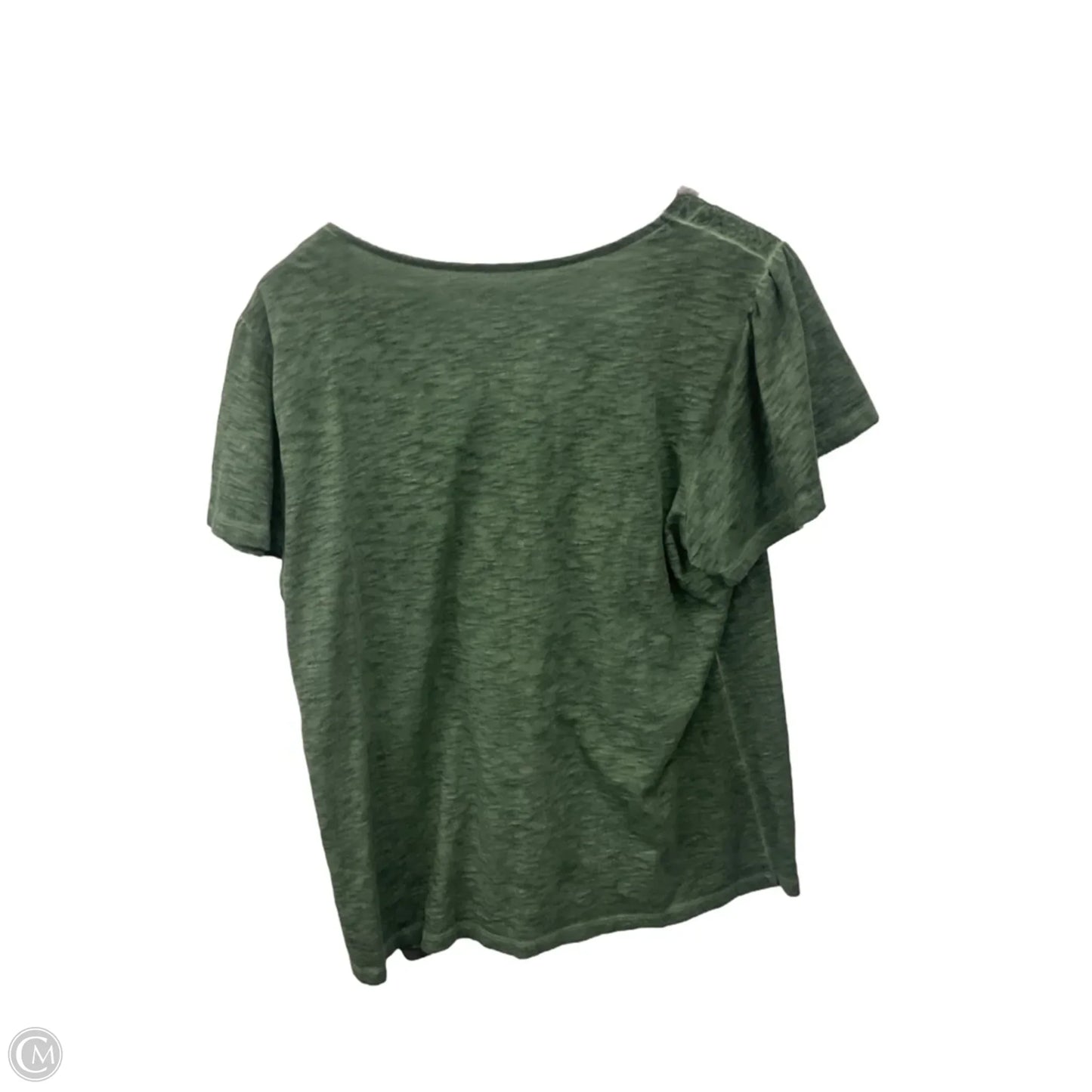 Top Short Sleeve By St Johns Bay In Green, Size: Xxl