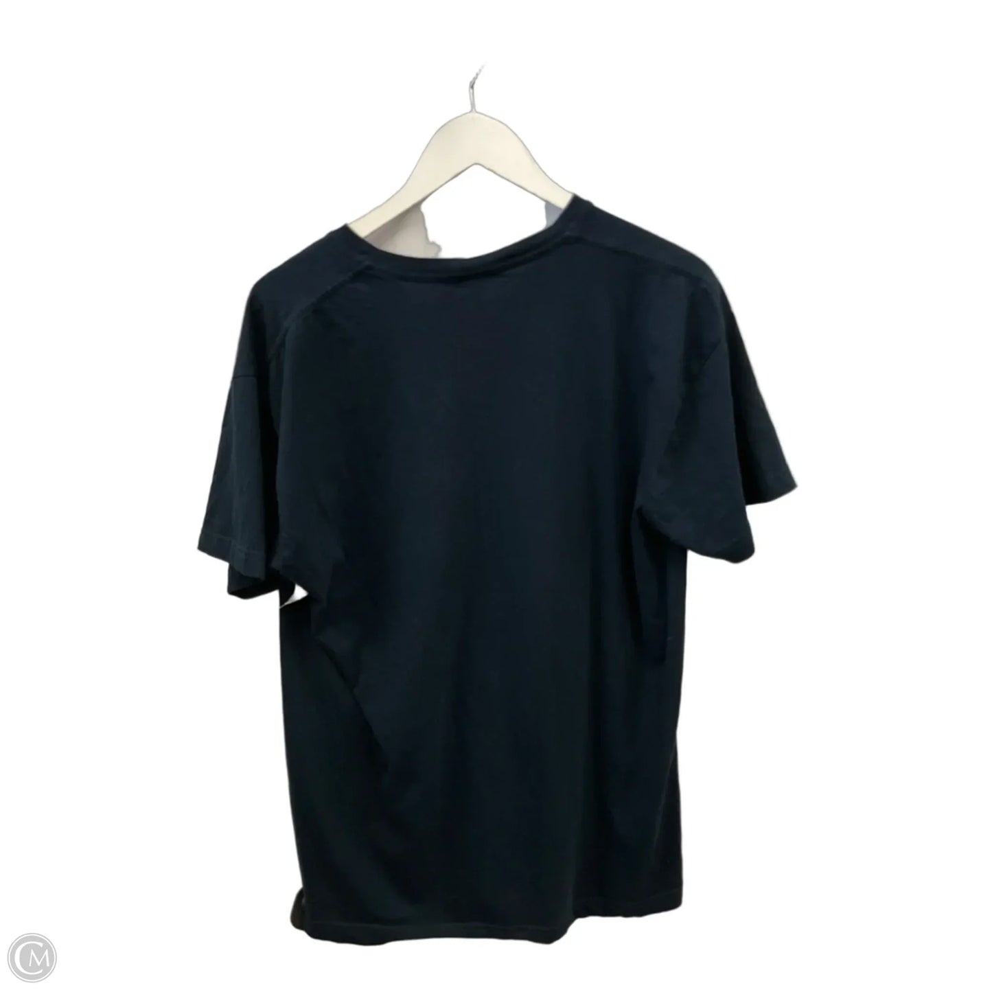 Top Short Sleeve Basic By Clothes Mentor In Navy, Size: Xl