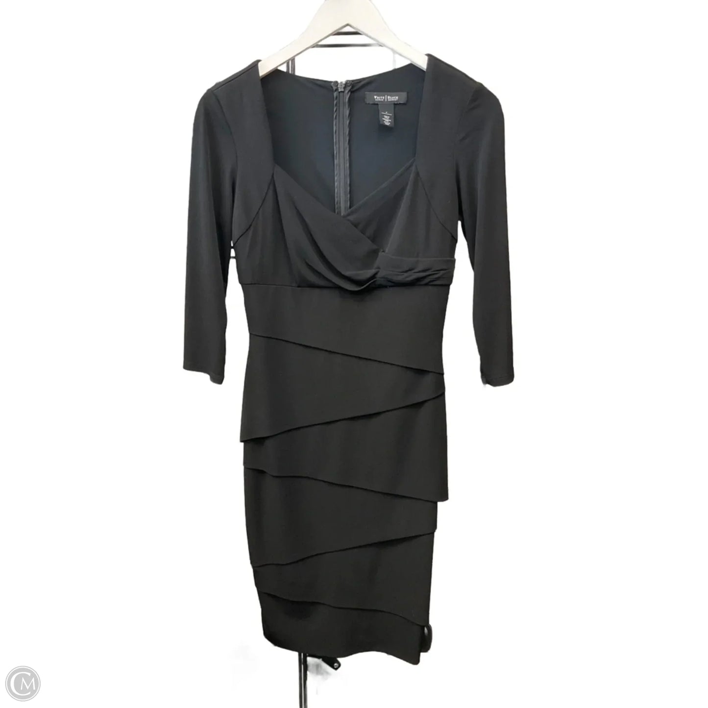 Dress Casual Short By White House Black Market In Black, Size: S