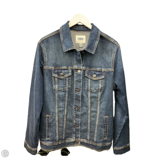 Jacket Denim By Old Navy In Blue Denim, Size: Xl