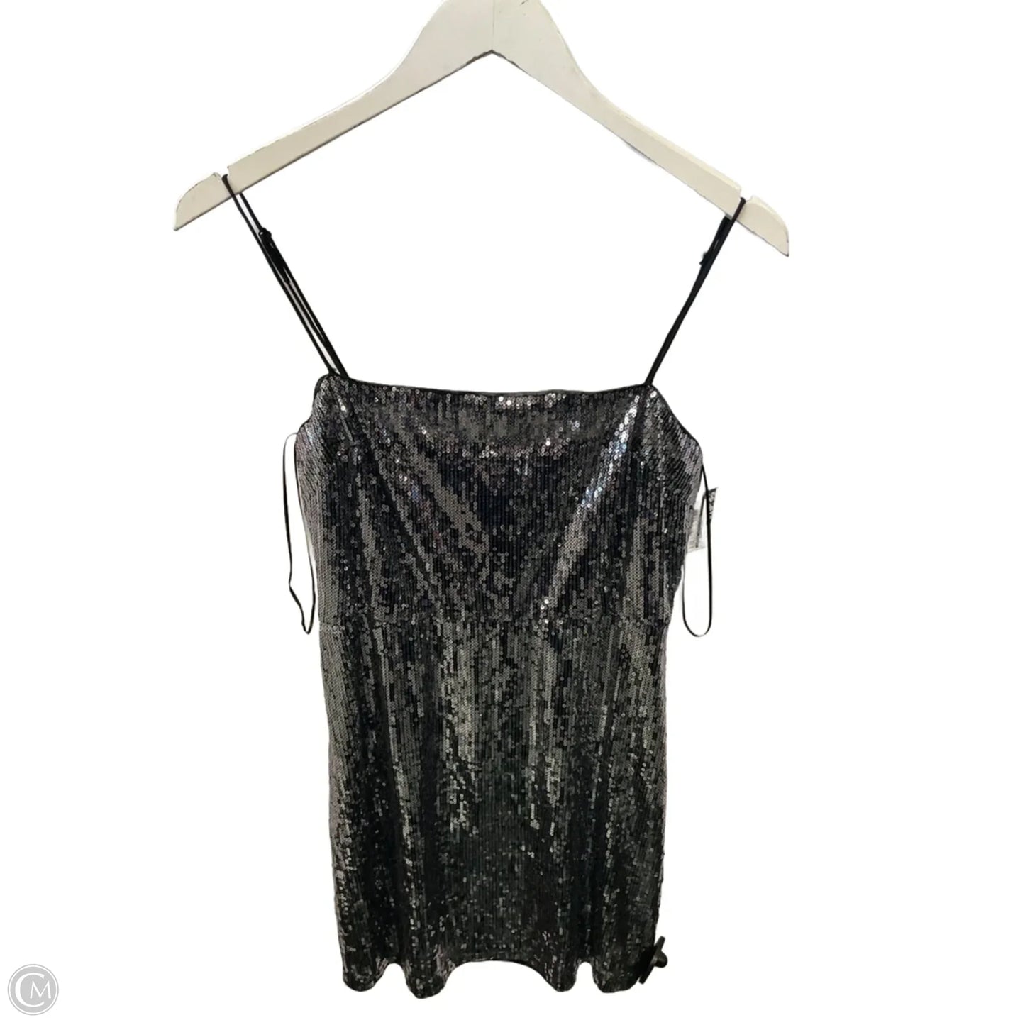 Top Sleeveless By Urban Outfitters In Silver, Size: M