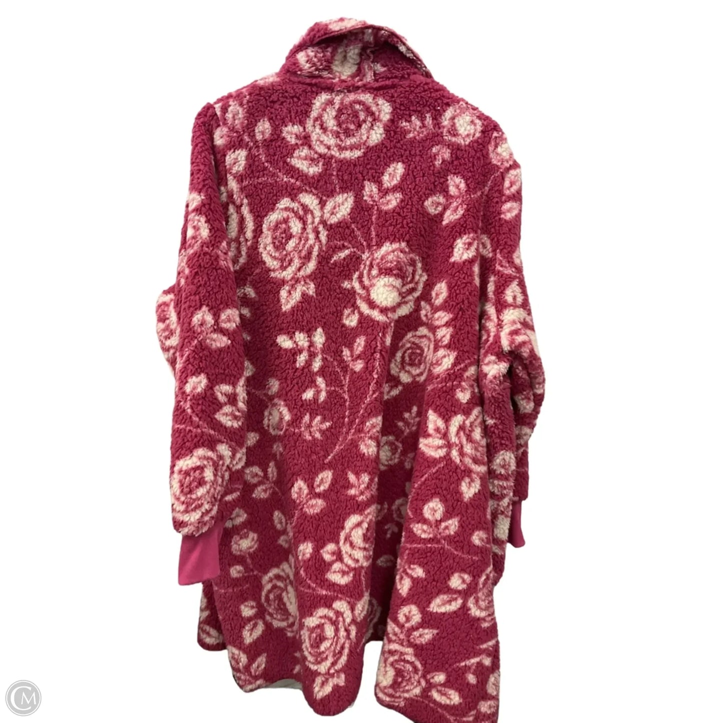 Cardigan By Clothes Mentor In Pink, Size: 2x