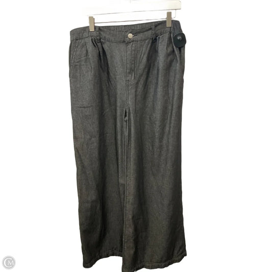 Pants Wide Leg By Clothes Mentor In Black, Size: 16