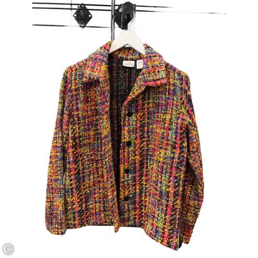 Blazer By Chicos In Multi-colored, Size: M
