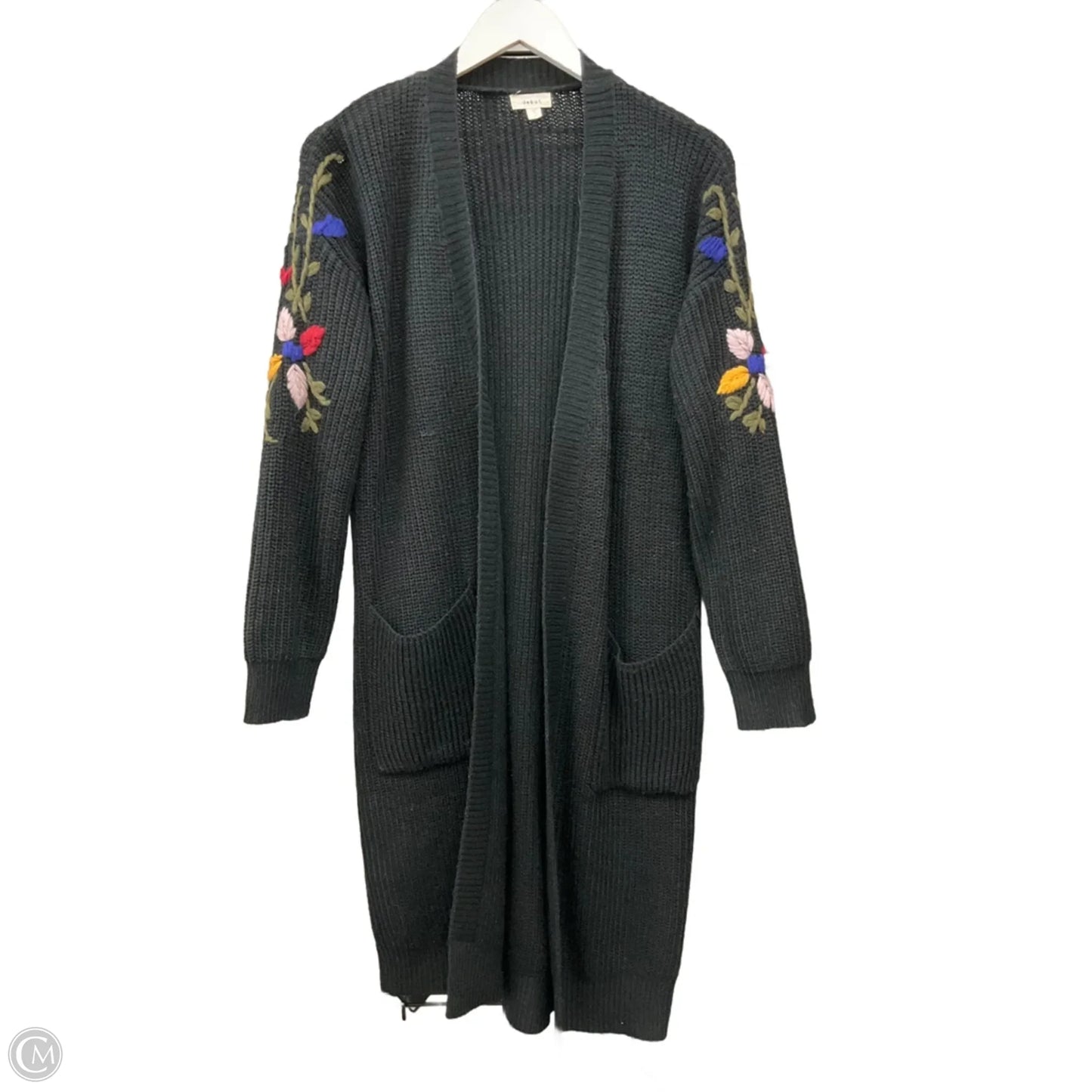 Sweater Cardigan By Debut In Black, Size: Xs