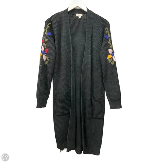 Sweater Cardigan By Debut In Black, Size: Xs