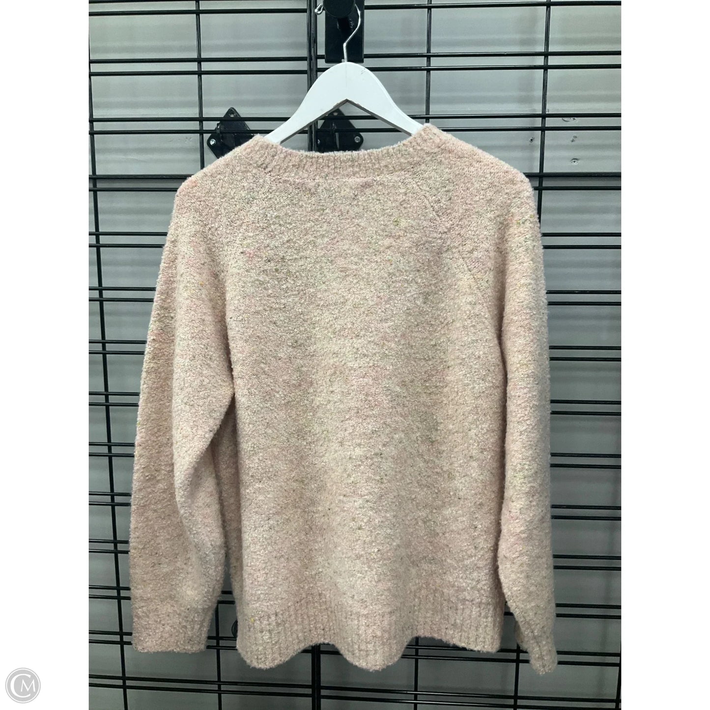 Sweater By Loft In Pink, Size: L